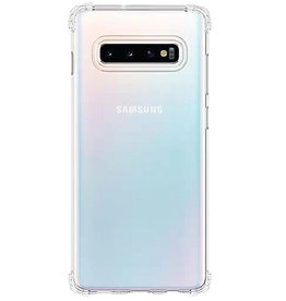 Coque en TPU transparente antichoc pour Galaxy S10 Plus avec emballage