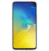 Custodia in TPU trasparente antiurto per Galaxy S10e con confezione