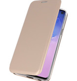 Custodia Folio sottile per Samsung Galaxy S10 Gold