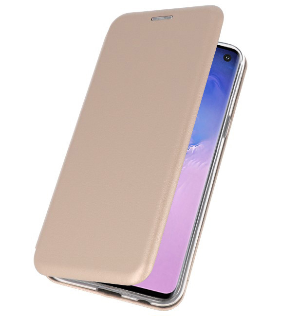 Etui Folio Slim pour Samsung Galaxy S10 Gold