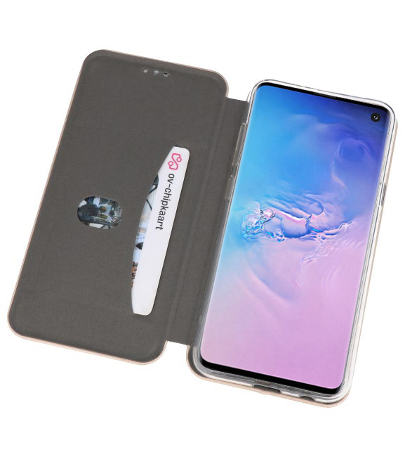 Slim Folio Case voor Samsung Galaxy S10 Goud