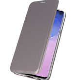 Etui Folio Slim pour Samsung Galaxy S10 Gris
