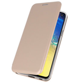 Custodia Folio sottile per Samsung Galaxy S10e Gold