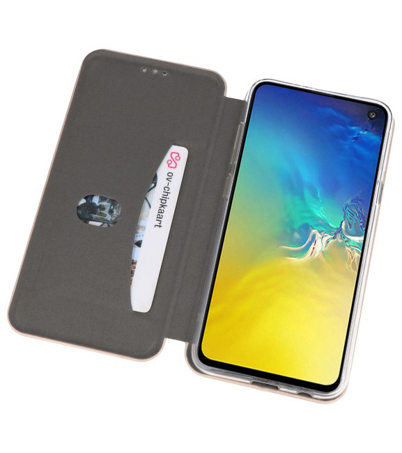 Funda Slim Folio para Samsung Galaxy S10e Gold