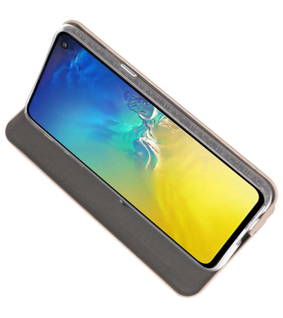 Custodia Folio sottile per Samsung Galaxy S10e Gold