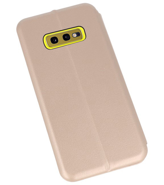 Etui Folio Slim pour Samsung Galaxy S10e Gold