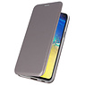 Etui Folio Slim pour Samsung Galaxy S10e Gris