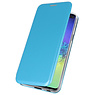 Etui Folio Slim pour Samsung Galaxy S10 Plus Bleu