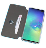 Slim Folio Taske til Samsung Galaxy S10 Plus Blue
