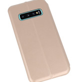 Slim Folio Case voor Samsung Galaxy S10 Plus Goud