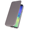 Etui Folio Slim pour Samsung Galaxy S10 Plus Gris