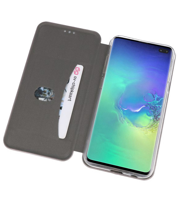 Slim Folio Case für Samsung Galaxy S10 Plus Grau