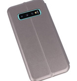 Slim Folio Taske til Samsung Galaxy S10 Plus Grå