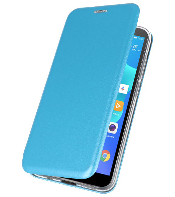 Slim Folio Case voor Huawei Y5 Lite / Y5 Prime 2018 Blauw