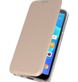 Slim Folio Taske til Huawei Y5 Lite / Y5 Prime 2018 Gold