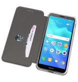 Custodia Folio sottile per Huawei Y5 Lite / Y5 Prime 2018 Grigio