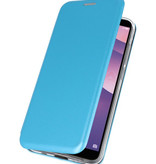 Etui Folio Slim pour Huawei Y7 / Y7 Prime 2018 Bleu