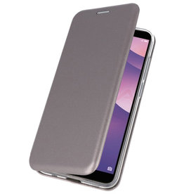 Funda Slim Folio para Huawei Y7 / Y7 Prime 2018 gris