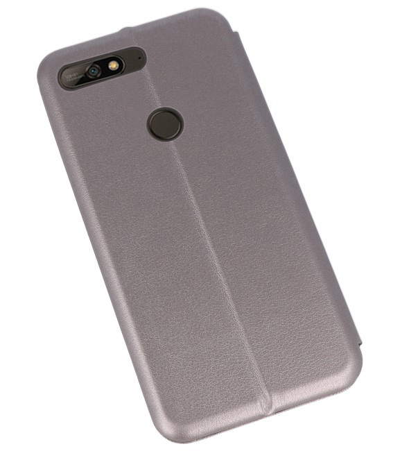 Funda Slim Folio para Huawei Y7 / Y7 Prime 2018 gris