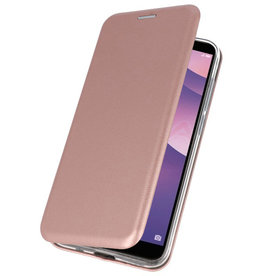 Custodia Folio sottile per Huawei Y7 / Y7 Prime 2018 rosa