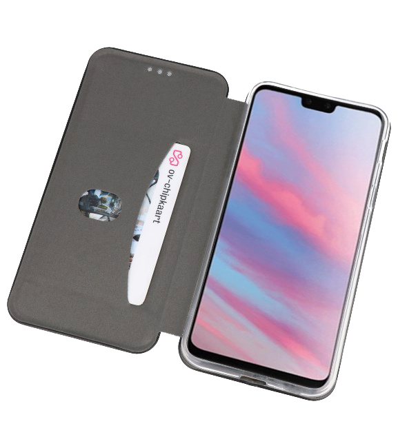 Slim Folio Case für Huawei Y9 2019 Schwarz