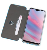 Custodia Folio sottile per Huawei Y9 2019 Blu