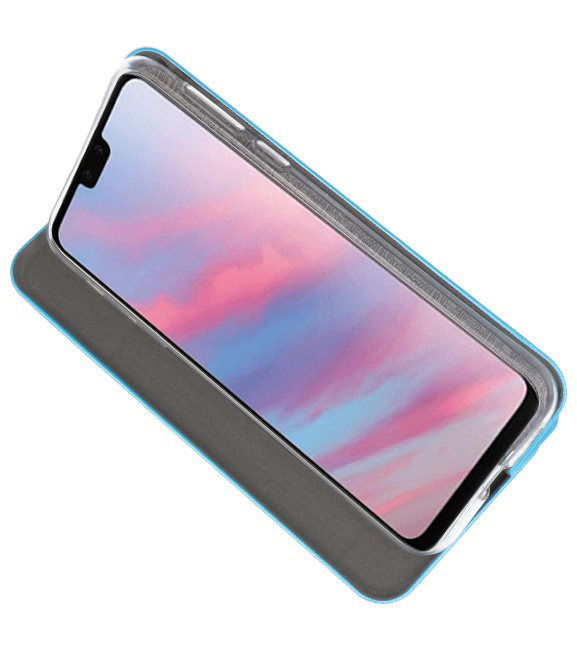 Custodia Folio sottile per Huawei Y9 2019 Blu