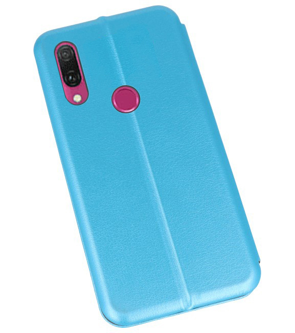 Custodia Folio sottile per Huawei Y9 2019 Blu