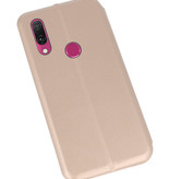 Slim Folio Case voor Huawei Y9 2019 Goud