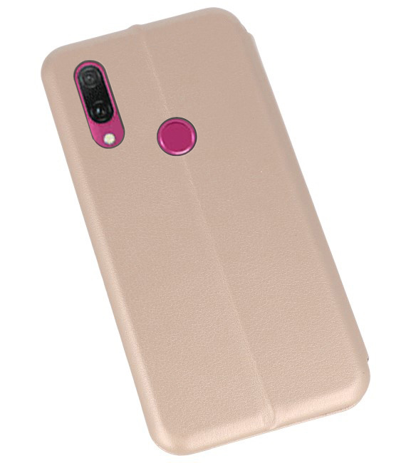 Slim Folio Case voor Huawei Y9 2019 Goud