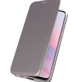 Custodia Folio sottile per Huawei Y9 2019 grigio