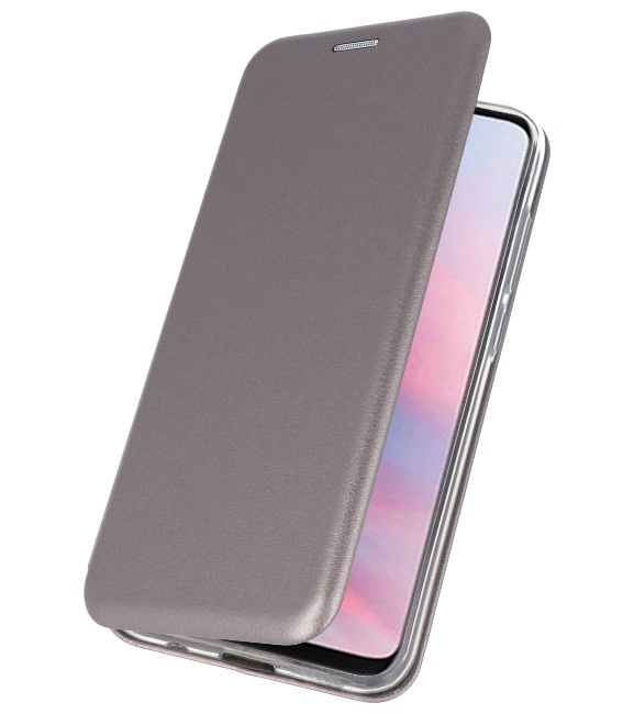 Custodia Folio sottile per Huawei Y9 2019 grigio