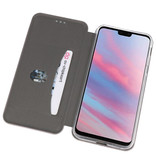 Custodia Folio sottile per Huawei Y9 2019 grigio