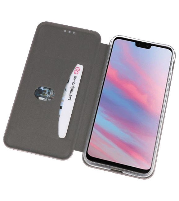 Schmales Folio-Case für Huawei Y9 2019 Grau