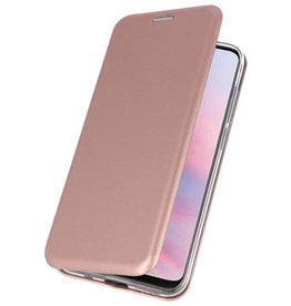 Slim Folio Case voor Huawei Y9 2019 Roze