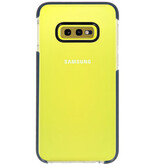 Custodia in TPU per Samsung Galaxy S10e trasparente / nera