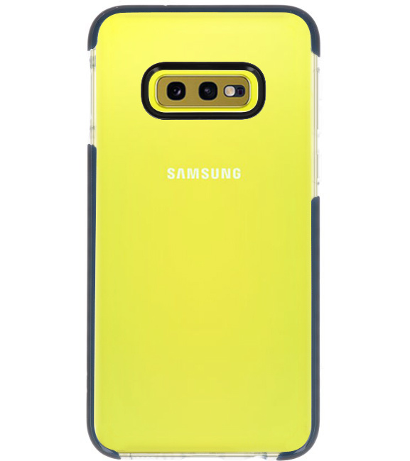 Custodia in TPU per Samsung Galaxy S10e trasparente / nera