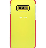 Funda TPU Armor para Samsung Galaxy S10e Transparente / Rojo