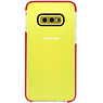 Armatura Custodia in TPU per Samsung Galaxy S10e Trasparente / Rosso