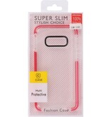 TPU-Schutzhülle für Samsung Galaxy S10e Transparent / Red