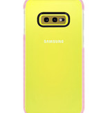 Armor TPU case for Samsung Galaxy S10e Transparent / Pink