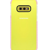 Coque TPU Armour pour Samsung Galaxy S10e Transparent / Rose