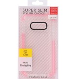 Armor TPU Hoesje voor Samsung Galaxy S10e Transparant / Roze