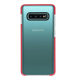 Armatura Custodia in TPU per Samsung Galaxy 10 Plus Transparent / R