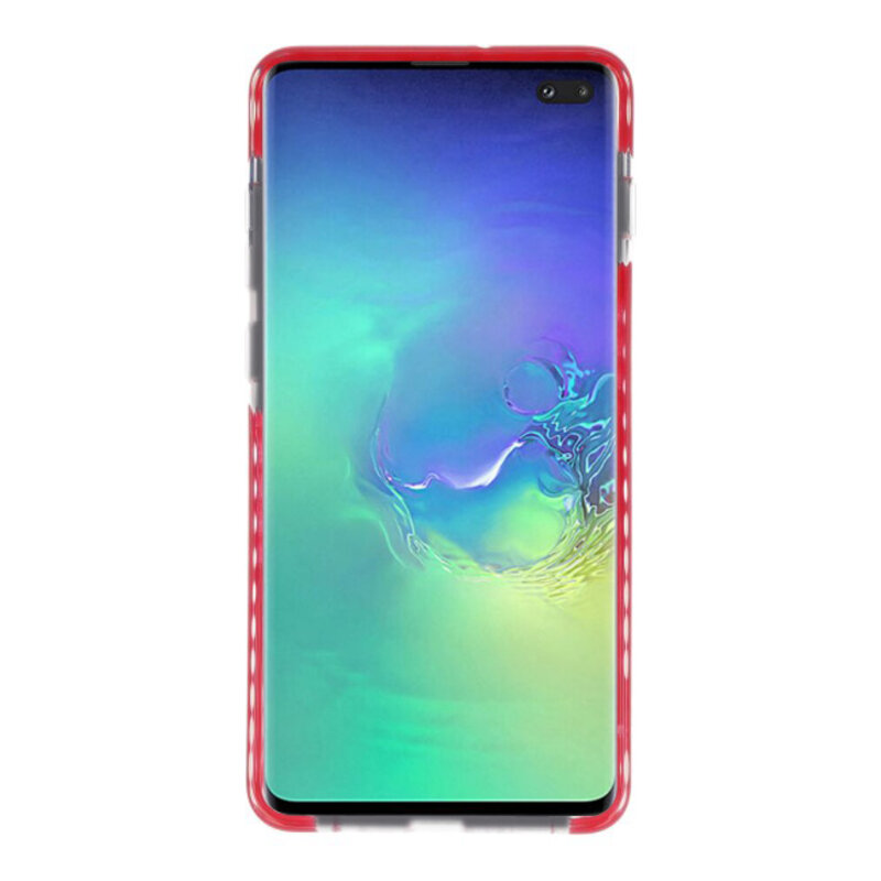 Armor TPU case for Samsung Galaxy 10 Plus Transparent / R
