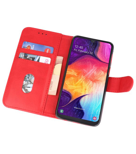 Custodia a portafoglio per Custodia per Samsung Galaxy A50 Rosso