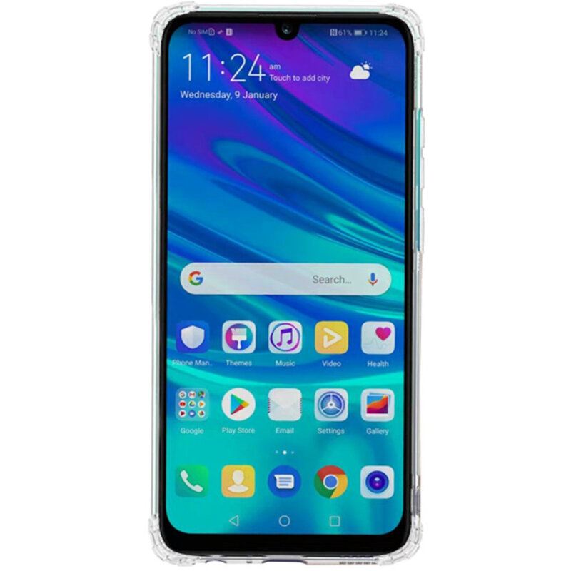 Custodia in TPU trasparente antiurto per Huawei P Smart 20