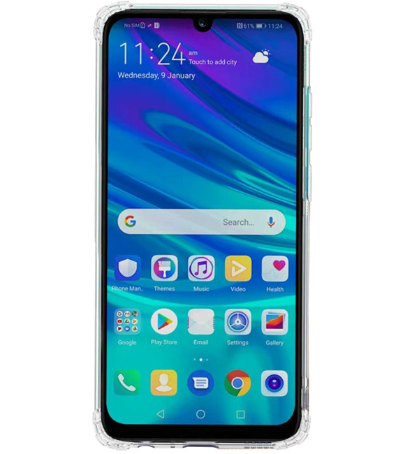 Stødsikker Transparent TPU taske til Huawei P Smart 20