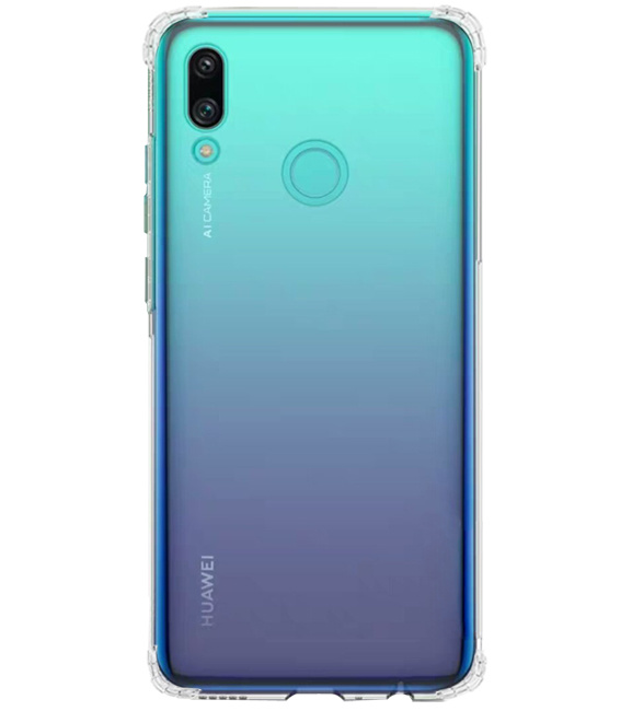 Custodia in TPU trasparente antiurto per Huawei P Smart 20