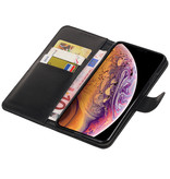 Genuine Leather Wallet Case for iPhone XS Max Black